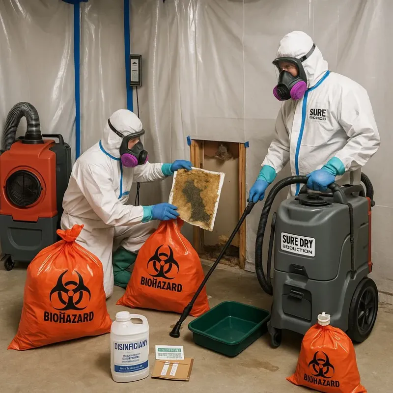 Contaminated Water Handling Protocols process in Crownsville, MD