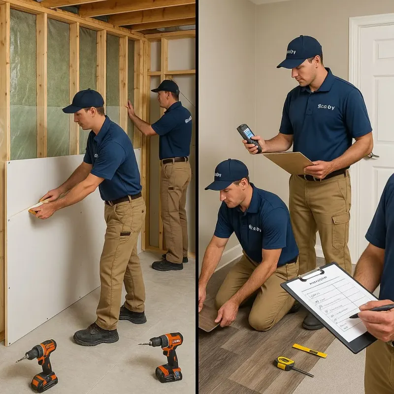 Repairs and Reconstruction process in Crownsville, MD