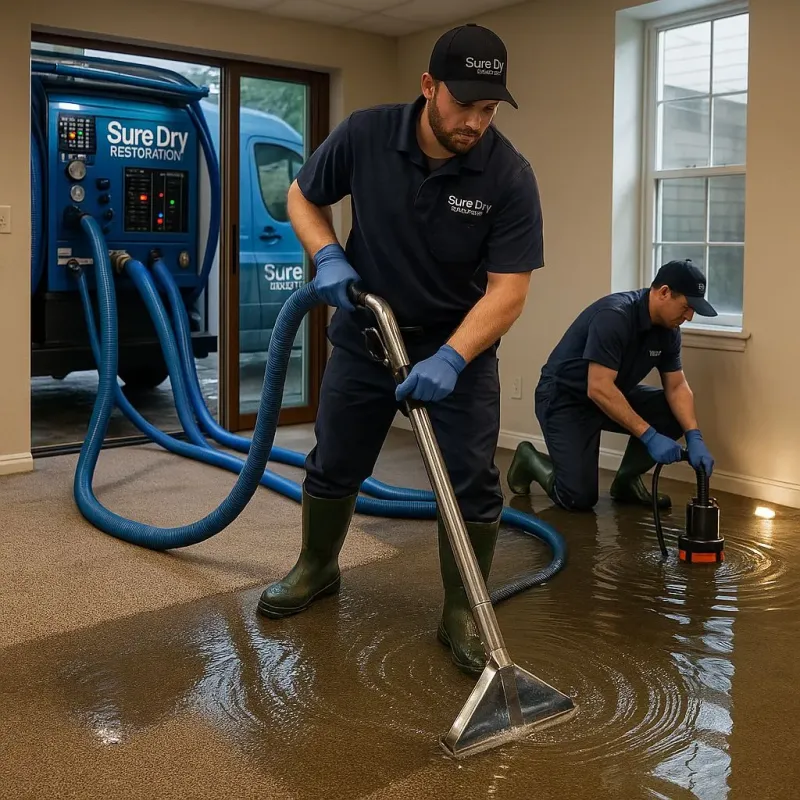 Water Extraction and Removal process in Crownsville, MD